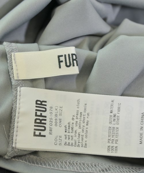 FURFUR（ファーファー）ワンピース 黒 サイズ:F レディース/2200648960010