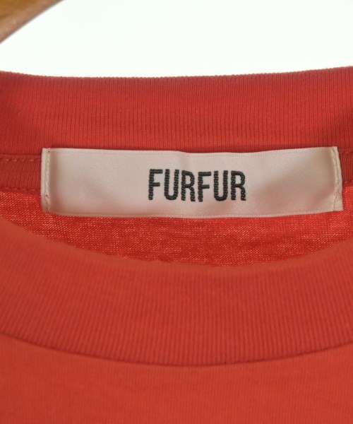 FURFUR（ファーファー）Tシャツ・カットソー 赤 サイズ:ONE レディース/2200638431094
