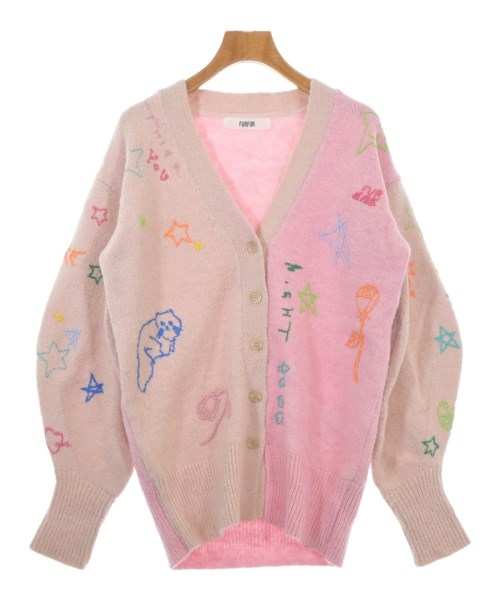 FURFUR(ファーファー)カーディガン ピンク サイズ:ONE/2200652598032