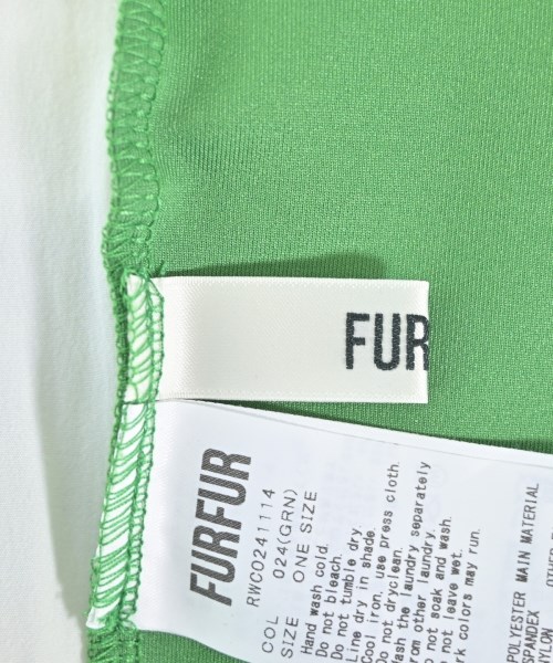 FURFUR（ファーファー）ワンピース 緑 サイズ:F レディース/2200706681017