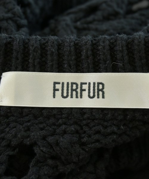 FURFUR（ファーファー）カーディガン 黒 サイズ:F レディース/2200706950014
