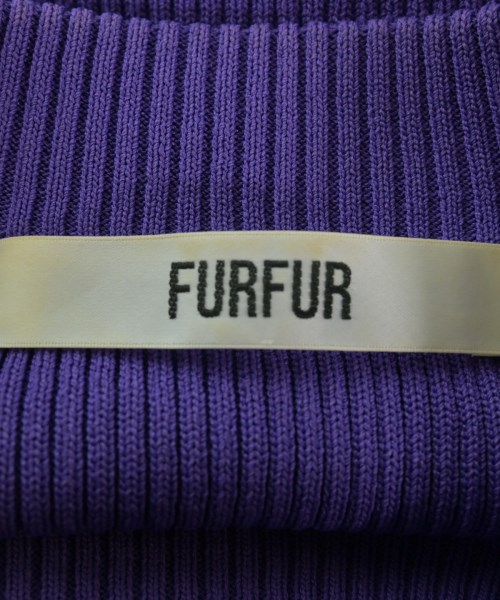FURFUR（ファーファー）ニット・セーター 紫 サイズ:-(M位) レディース/2200662145059