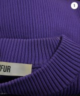 FURFUR（ファーファー）ニット・セーター 紫 サイズ:-(M位) レディース/2200662145059