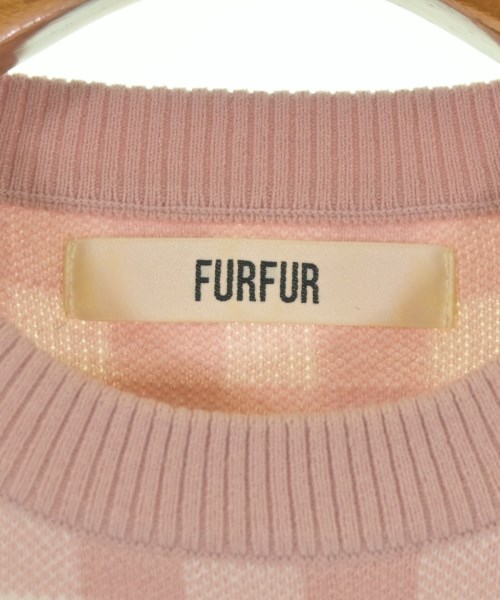 FURFUR（ファーファー）ニット・セーター ピンク サイズ:F レディース/2200662831099