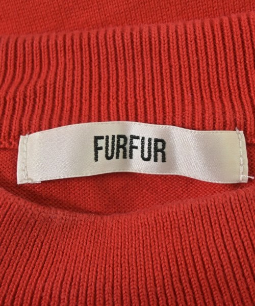 FURFUR（ファーファー）ニット・セーター 赤 サイズ:F レディース/2200722135037