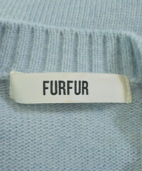 FURFUR（ファーファー）ニット・セーター 青 サイズ:F レディース/2200678909072