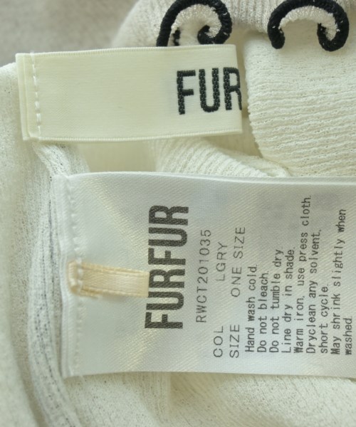 FURFUR（ファーファー）Tシャツ・カットソー グレー サイズ:ONE レディース/2200684697192