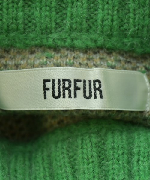 FURFUR（ファーファー）ニット・セーター 緑 サイズ:F レディース/2200686784098