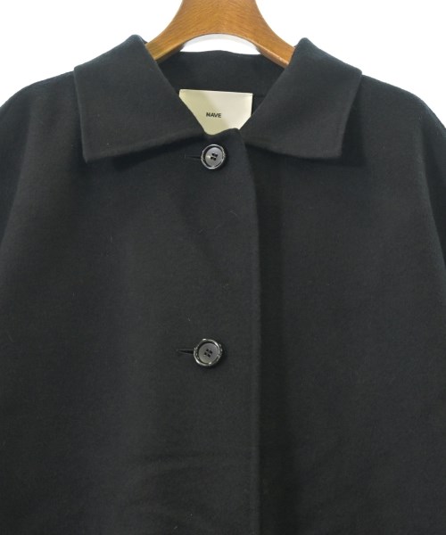 NAVE（ネイヴ）ステンカラーコート 黒 サイズ:1(S位) レディース/2200636624016