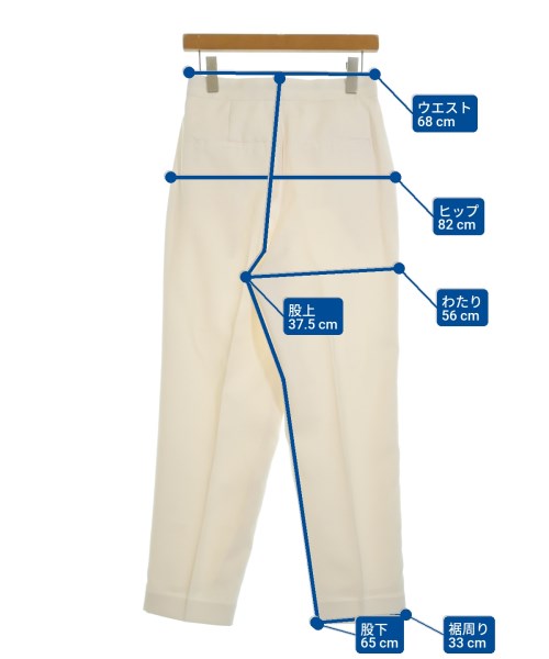 NAVE（ネイヴ）スラックス 白 サイズ:1(S位) レディース/2200649336050