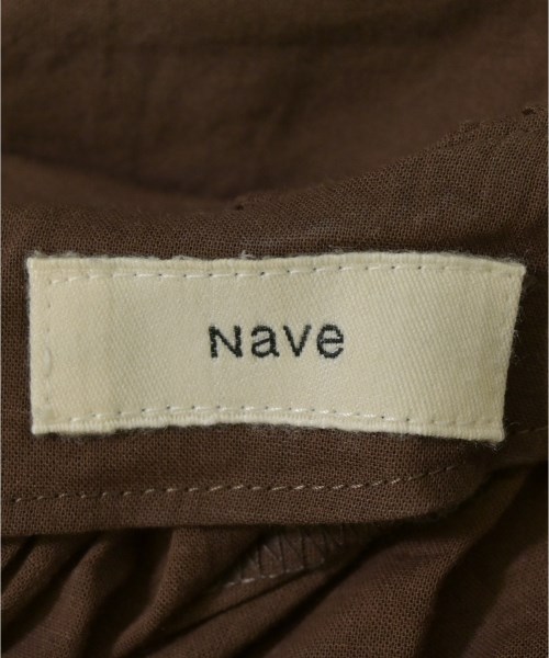 NAVE（ネイヴ）ブラウス 茶 サイズ:1(S位) レディース/2200718799045