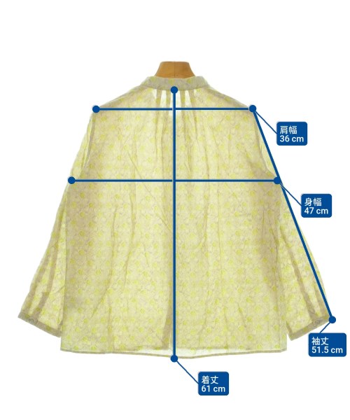 PALLAS PALACE（パラスパレス）カジュアルシャツ 緑 サイズ:3(L位) レディース/2200632055050