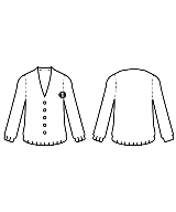 STUNNING LURE（スタニング　ルアー）カーディガン 青 サイズ:S レディース/2200610281020