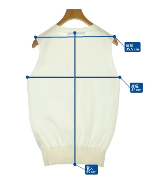 STUNNING LURE（スタニング　ルアー）ベスト/ノースリーブ 白 サイズ:S レディース/2200624698241