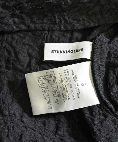 STUNNING LURE（スタニング　ルアー）カジュアルシャツ 黒 サイズ:S レディース/2200626820015