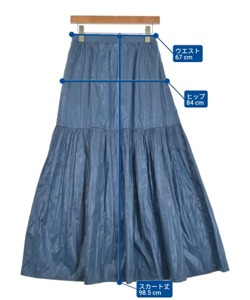 STUNNING LURE（スタニング　ルアー）ロング・マキシ丈スカート 青 サイズ:2(M位) レディース/2200616478066