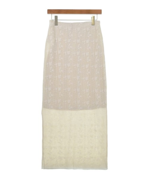 STUNNING LURE（スタニング　ルアー）ロング・マキシ丈スカート 白 サイズ:F レディース/2200619968038