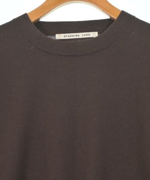 STUNNING LURE（スタニング　ルアー）ニット・セーター 茶 サイズ:M レディース/2200672492068