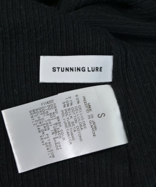 STUNNING LURE（スタニング　ルアー）タンクトップ 黒 サイズ:S レディース/2200673673053