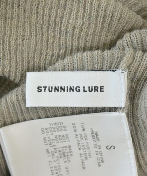 STUNNING LURE（スタニング　ルアー）ニット・セーター ベージュ サイズ:S レディース/2200694780013