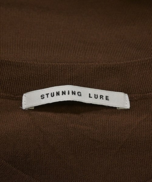 STUNNING LURE（スタニング　ルアー）ニット・セーター 茶 サイズ:S レディース/2200653153032