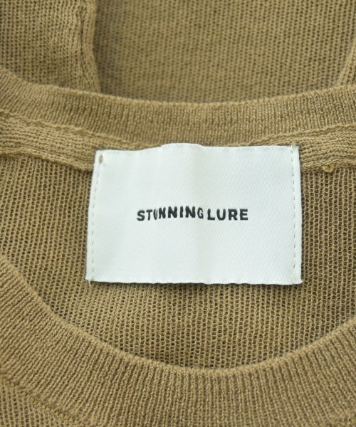 STUNNING LURE（スタニング　ルアー）ニット・セーター 茶 サイズ:M レディース/2200658248023