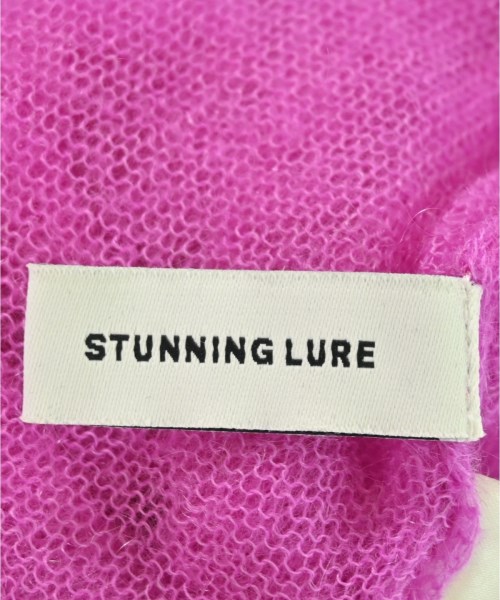 STUNNING LURE（スタニング　ルアー）ニット・セーター ピンク サイズ:S レディース/2200702391088