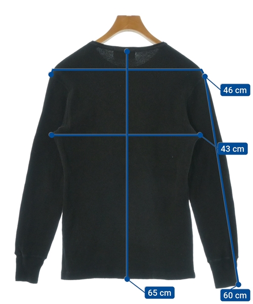 68&BROTHERS（シックスティエイトアンドブラザース）Tシャツ・カットソー 黒 サイズ:M メンズ/2200503942281