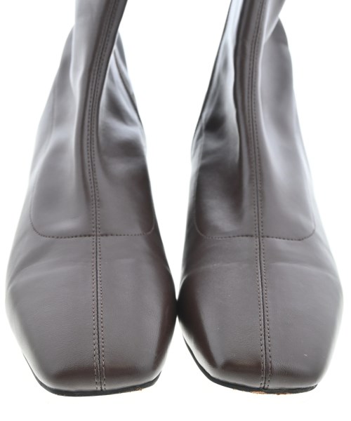 Le Vernis（ル　ヴェルニ）ブーツ 茶 サイズ:24.5cm レディース/2200621350067