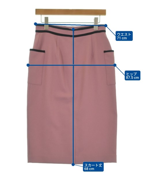 Tiara（ティアラ）ロング・マキシ丈スカート ピンク サイズ:4(XL位) レディース/2200629317277