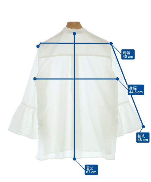 Tiara（ティアラ）カジュアルシャツ 白 サイズ:F レディース/2200620390064