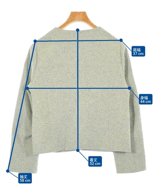 Tiara（ティアラ）ノーカラージャケット ベージュ サイズ:-(M位) レディース/2200620390170