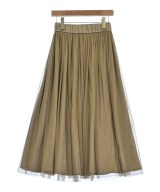 Tiara（ティアラ）ロング・マキシ丈スカート 茶 サイズ:-(M位) レディース/2200629179035