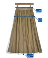 Tiara（ティアラ）ロング・マキシ丈スカート 茶 サイズ:-(M位) レディース/2200629179035