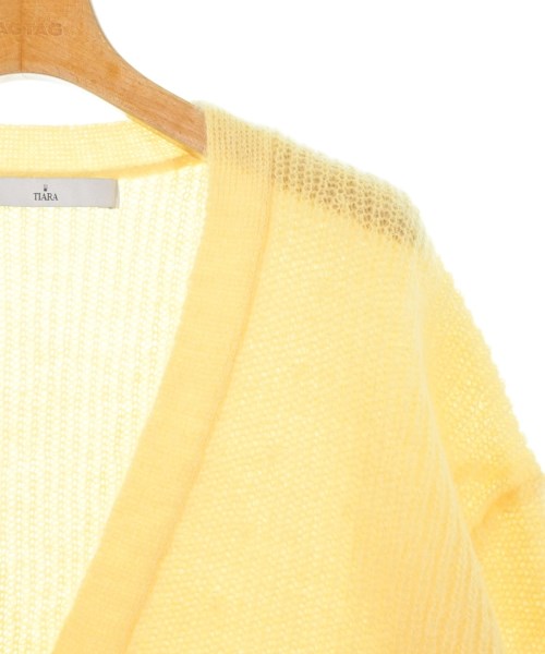 Tiara（ティアラ）カーディガン 黄 サイズ:F レディース/2200625777013