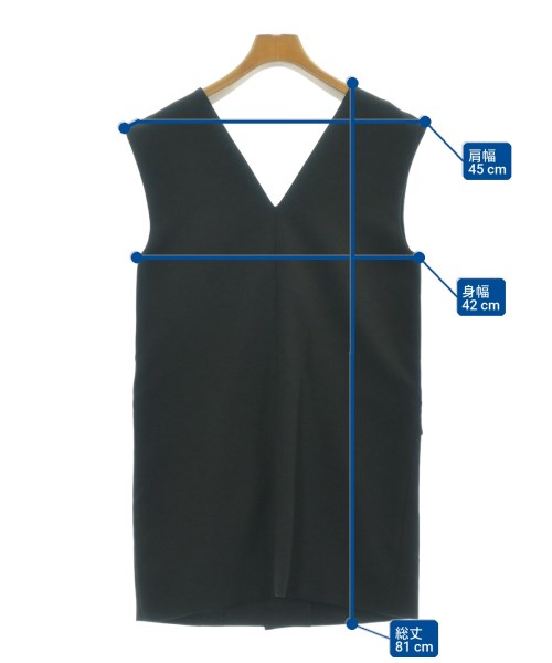 Tiara（ティアラ）ベスト 黒 サイズ:-(M位) レディース/2200626924119