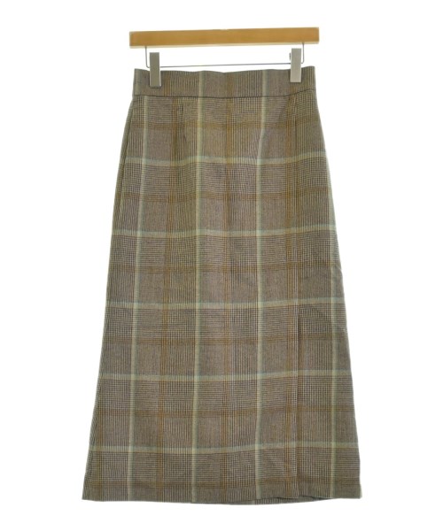 Tiara（ティアラ）ロング・マキシ丈スカート 茶 サイズ:3(L位) レディース/2200657767037