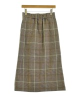 Tiara（ティアラ）ロング・マキシ丈スカート 茶 サイズ:3(L位) レディース/2200657767037