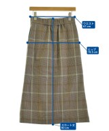Tiara（ティアラ）ロング・マキシ丈スカート 茶 サイズ:3(L位) レディース/2200657767037
