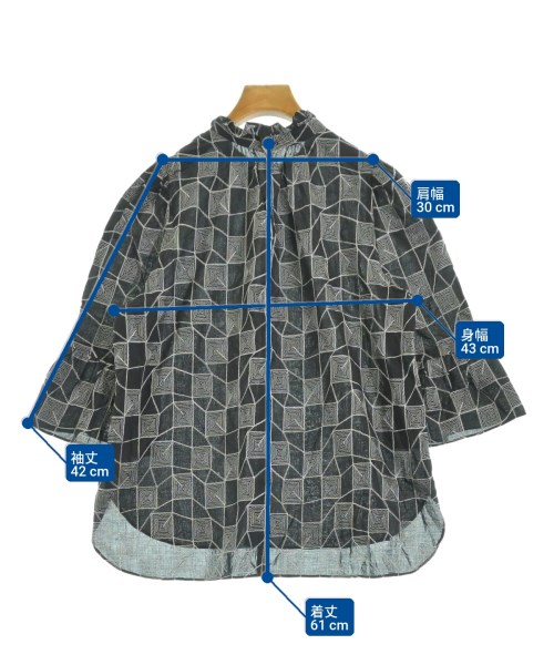 Tiara（ティアラ）ブラウス 黒 サイズ:F レディース/2200647316023