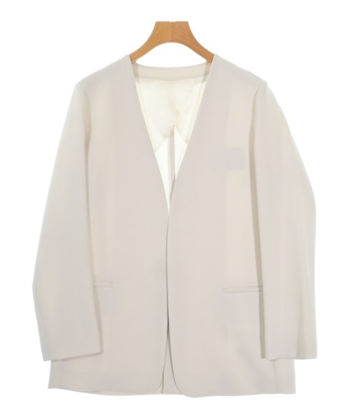 Tiara(ティアラ)ノーカラージャケット 白 サイズ:-(L位)/2200653804279
