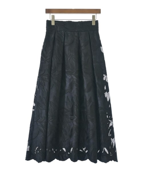 Tiara(ティアラ)ロング・マキシ丈スカート 黒 サイズ:3(L位)/2200661896044