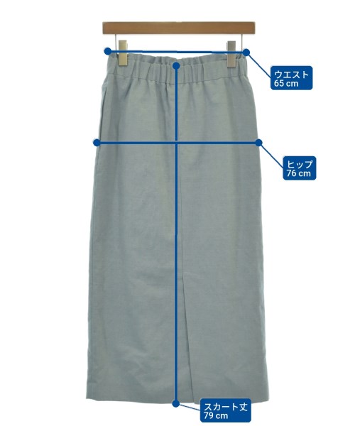 Tiara（ティアラ）ロング・マキシ丈スカート 青 サイズ:2(M位) レディース/2200719299117