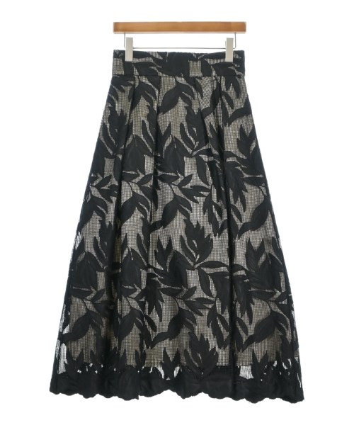 Tiara(ティアラ)ロング・マキシ丈スカート 黒 サイズ:4(XL位)/2200646584058