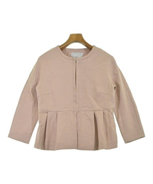 Tiara(ティアラ)ノーカラージャケット ピンク サイズ:2(M位)/2200648644026