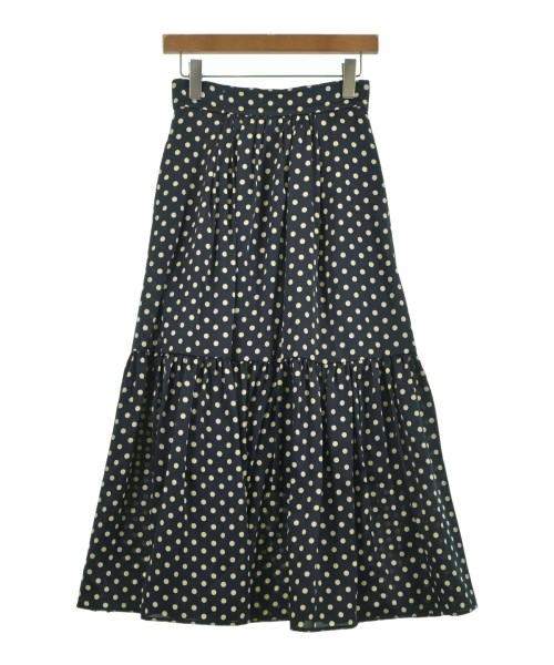 Tiara(ティアラ)ロング・マキシ丈スカート 紺 サイズ:3(L位)/2200652318067