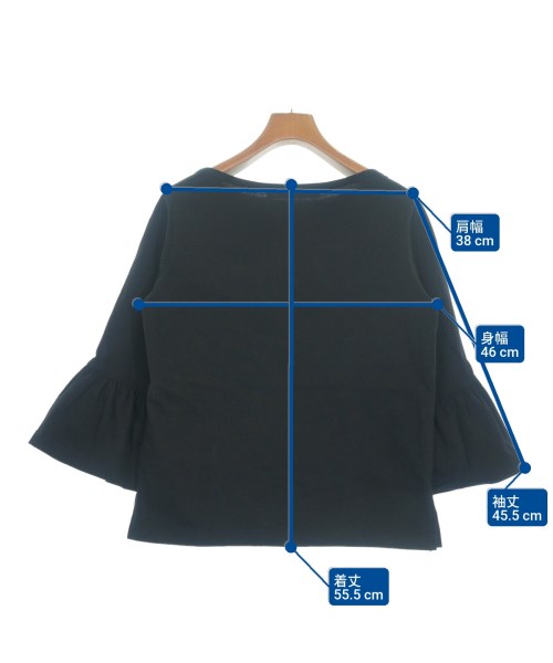 Tiara（ティアラ）Tシャツ・カットソー 黒 サイズ:-(L位) レディース/2200646886053