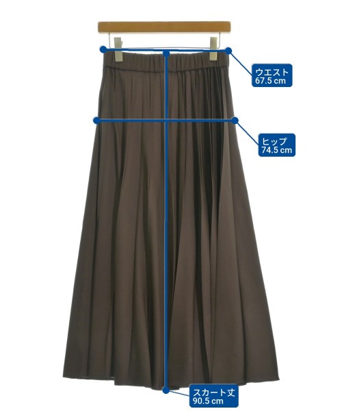 Tiara（ティアラ）ロング・マキシ丈スカート 茶 サイズ:F レディース/2200665722028