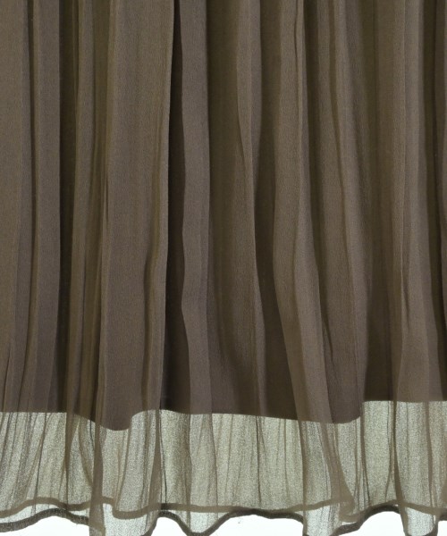 Tiara（ティアラ）ロング・マキシ丈スカート 茶 サイズ:F レディース/2200662877127