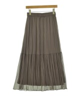 Tiara（ティアラ）ロング・マキシ丈スカート 茶 サイズ:F レディース/2200662877127